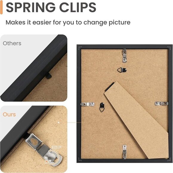 NEW 10 Pack Picture Frames Collage Wall Decor for Mounting - Picture 9 of 10